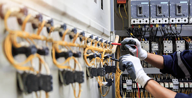 Professional Electrician technician working in Park Falls, WI